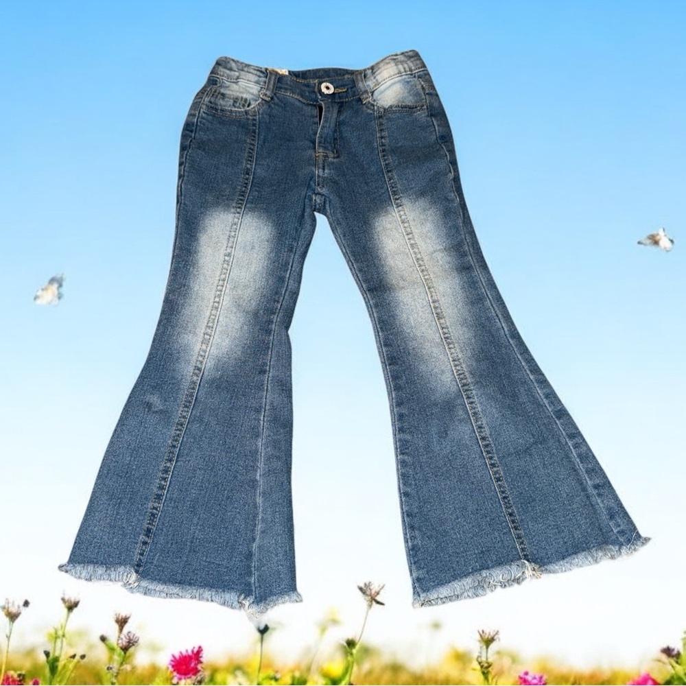 Girls Flared Jeans (5)